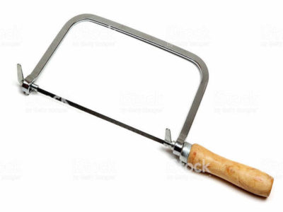 coping saw when deciding a miter cut versus cope