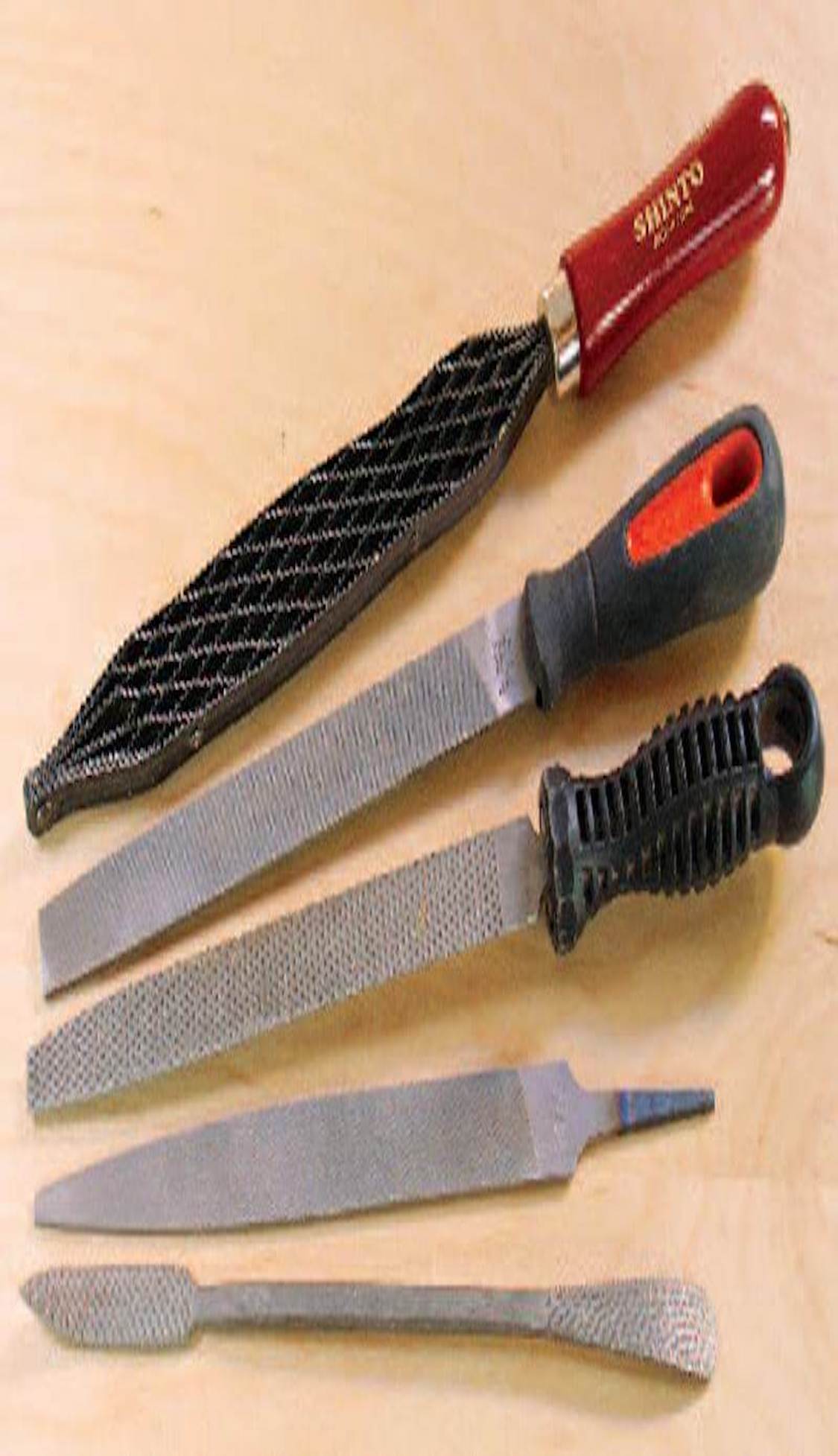 files and rasps essential woodworking tools