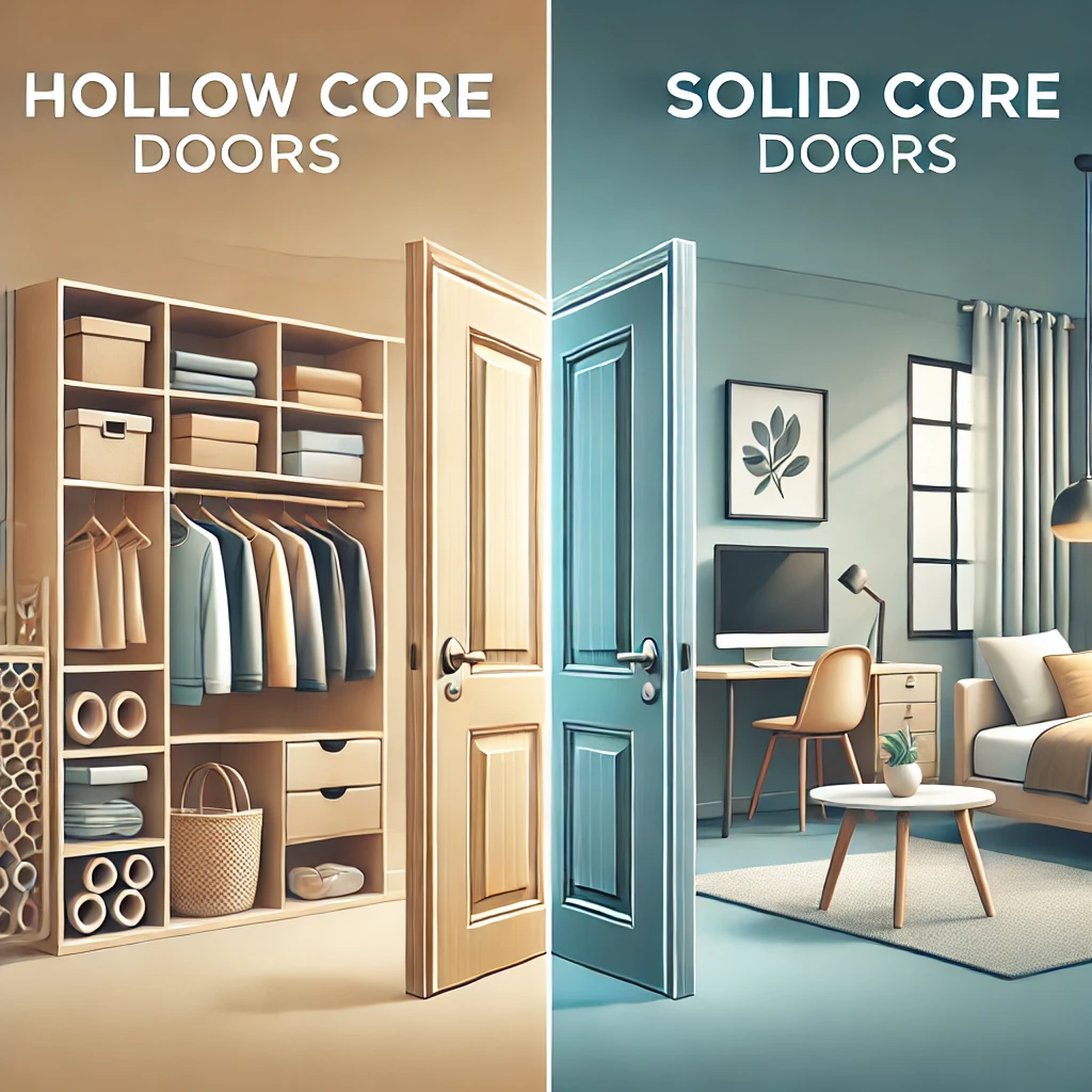 Hollow or Solid Core Doors comparison 