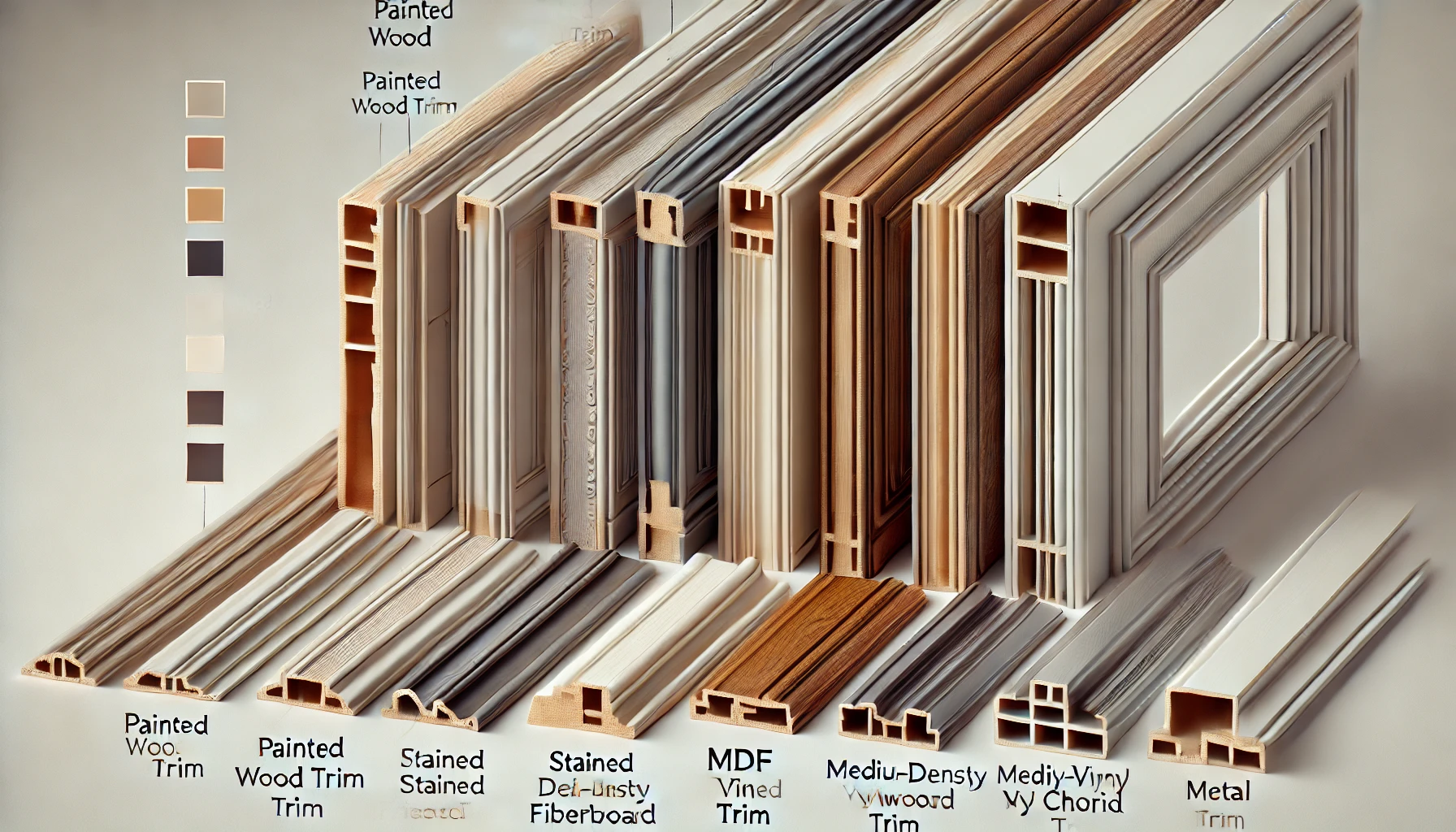 Types of Interior trim Materials