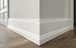 tall baseboard profile in a Toronto Home