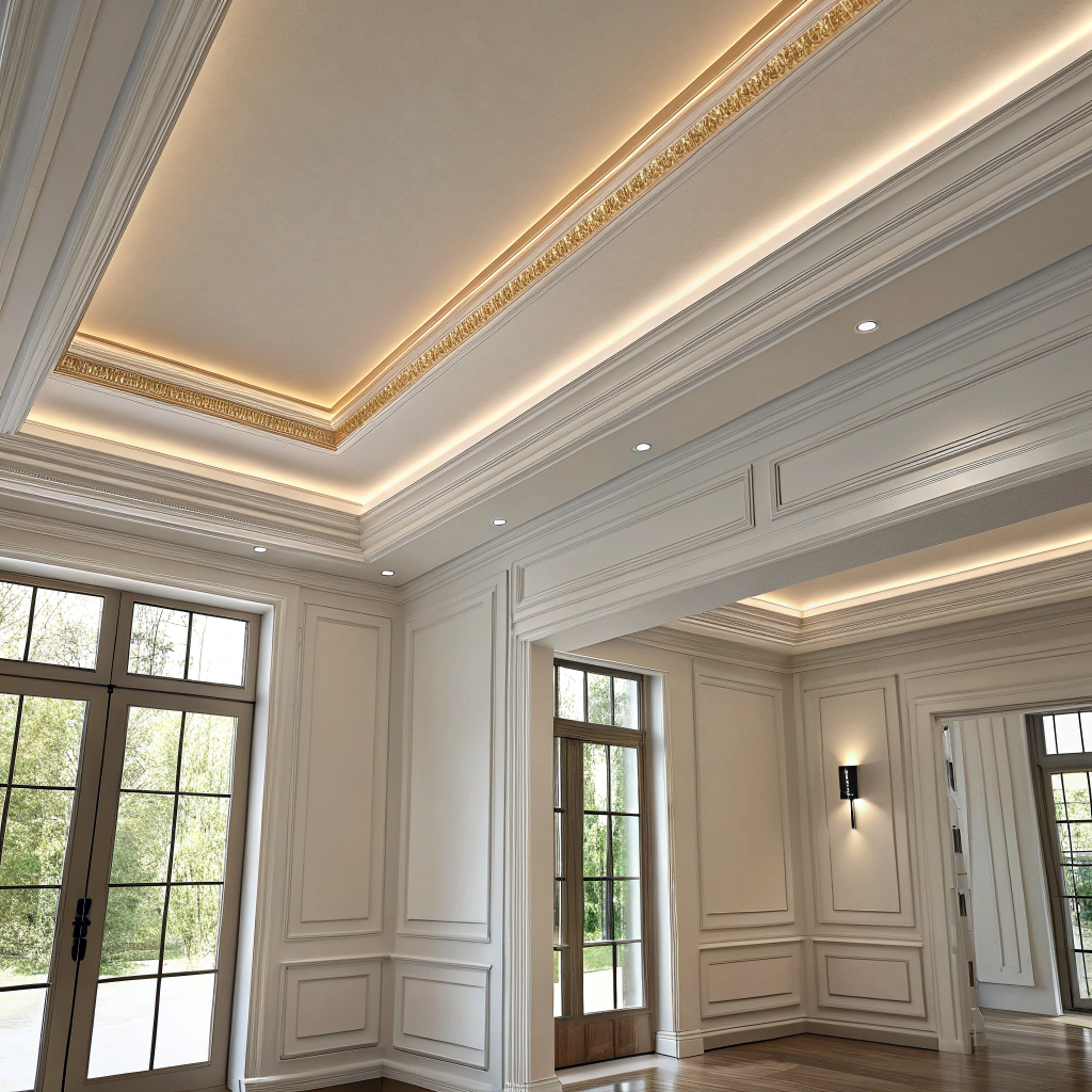 Millwork and casement crown moulding ideas