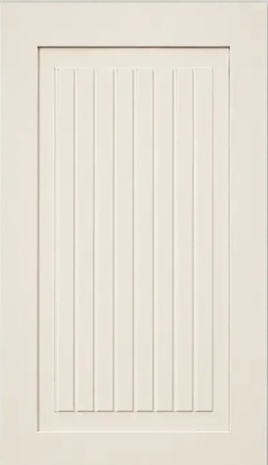 Avada cabinet door in SW 7006 Extra White