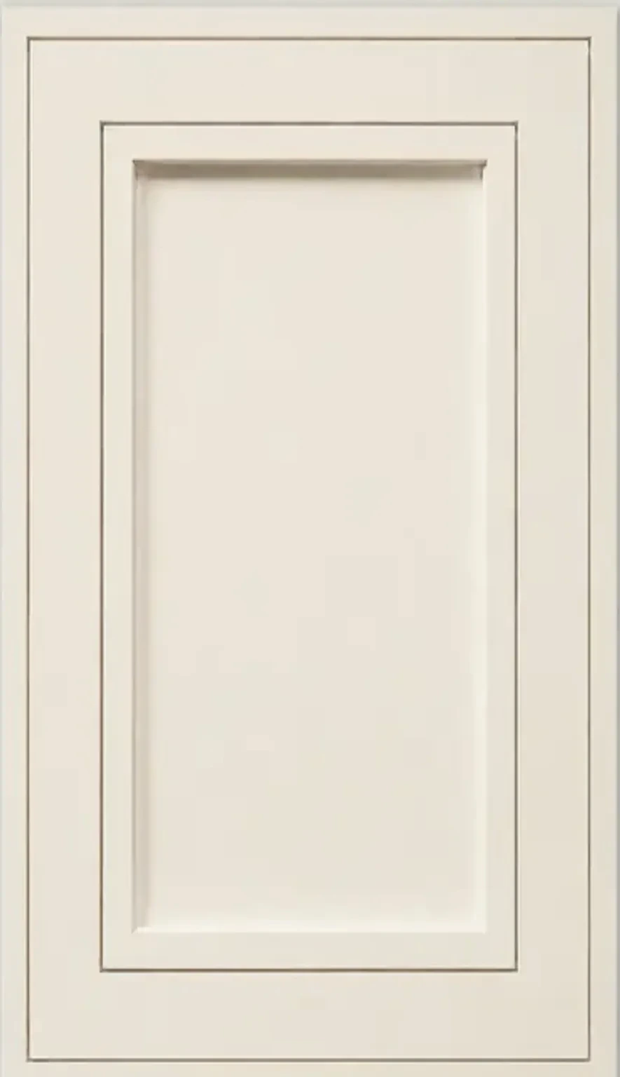 Belview cabinet door in SW 7006 Extra White
