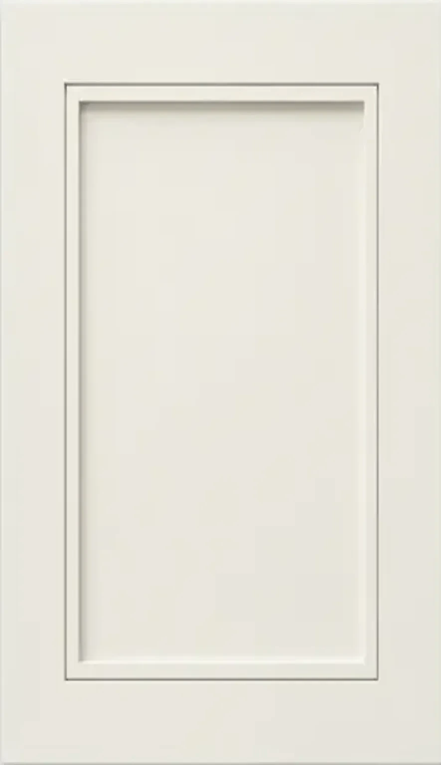 Yorkville cabinet door in SW 7006 Extra White